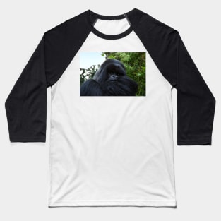 Silverback Gorilla, Hirwa Group, Rwanda, East Africa Baseball T-Shirt